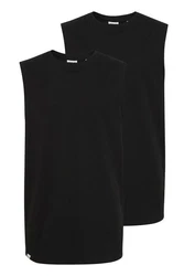 !Solid Tanktop SDMLongi TankTop 2Pack Schwarz/Dunkelblau