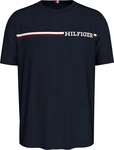 Tommy Hilfiger T-Shirt CHEST STRIPE TEE nachtblau/rot/schwarz/weiß