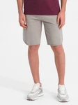 OMBRE Herrensweatshorts Khaki/Beige/Grau/Hellgrau