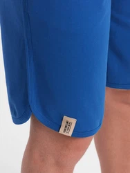 OMBRE Herrensweatshorts Blau/Dunkelblau