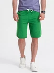 OMBRE Herrensweatshorts Grün/Türkis/Neonfarben