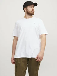 Jack & Jones T-Shirt JJEPAULOS TEE SS CREW NECK NOOS Hellblau/Weiß/Blau/Grau