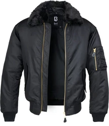 Brandit Kurzjacke Ma2 Fur Collar Jacket Schwarz/Grau/Dunkelgrau/Dunkelblau/Blau/Dunkelgrün