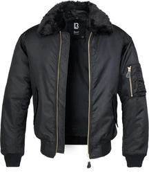 Brandit Kurzjacke Ma2 Fur Collar Jacket Schwarz/Grau/Dunkelgrau/Dunkelblau/Blau/Dunkelgrün