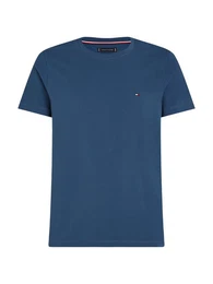 T-Shirt STRETCH SLIM FIT TEE mit Rundhalsausschnitt