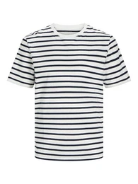 Rundhalsshirt JJEORGANIC BASIC TEE SS O-NECK NOOS mit Rundhalsausschnitt