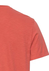 camel active T-Shirt T-Shirt 1/2 Arm Rot/Orange