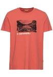 camel active T-Shirt T-Shirt 1/2 Arm Rot/Orange
