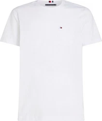 Tommy Hilfiger T-Shirt POCKET TEE Weiß/Creme