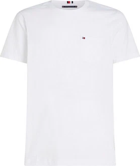 Tommy Hilfiger T-Shirt POCKET TEE Weiß/Creme