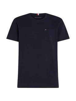 Tommy Hilfiger T-Shirt POCKET TEE navy Tommy Hilfiger T-Shirt POCKET TEE navy