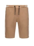 OMBRE Sweatshorts Herrenstrickshorts Beige/Braun/Khaki