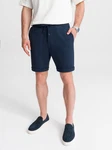 OMBRE Herren-Sweatshorts Dunkelblau/Blau