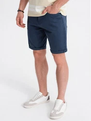 OMBRE Chinoshorts Dunkelblau/Blau
