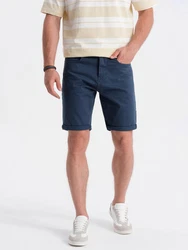 OMBRE Chinoshorts Dunkelblau/Blau