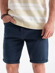 OMBRE Chinoshorts Dunkelblau/Blau