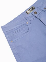 OMBRE Chinoshorts Grau/Blau/Hellblau