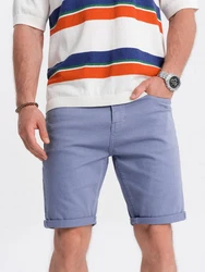 OMBRE Chinoshorts Grau/Blau/Hellblau