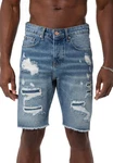 RedBridge Jeansshorts Herren Shorts Kurze Hose Jeanshose Blau/Schwarz/Beige