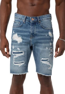 RedBridge Jeansshorts Herren Shorts Kurze Hose Jeanshose