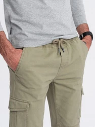 OMBRE Cargohose Herrenhose Khaki