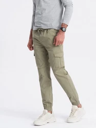 OMBRE Cargohose Herrenhose Khaki