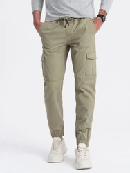 OMBRE Cargohose Herrenhose Khaki