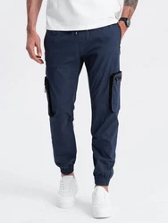 OMBRE Cargohose CARGO-Hose für Herren Schwarz