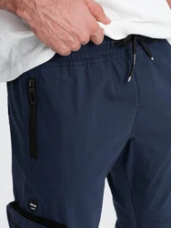 OMBRE Cargohose CARGO-Hose für Herren Schwarz