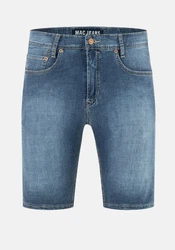 MAC Jeansshorts Arne Bermuda Summer Light Weight Denim Blau/Dunkelblau/Hellblau