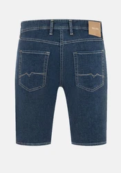 MAC Jeansshorts Arne Bermuda Summer Light Weight Denim Blau/Dunkelblau