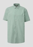 s.Oliver Kurzarmhemd mit Button-Down-Kragen 