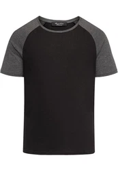 Amaci&Sons T-Shirt KENNER Basic Raglan Shirt Herren 