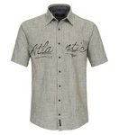 CASAMODA Blusenshirt Kent Casual Short 1/2Arm grün