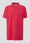 s.Oliver Kurzarmshirt Poloshirt mit Logo-Detail Artwork 