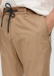 s.Oliver Stoffhose Jogpants Khaki/Beige/Braun