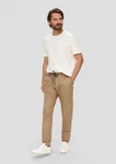 s.Oliver Stoffhose Jogpants Khaki/Beige/Braun