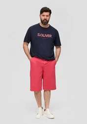 s.Oliver Bermuda-Hose Rot/Rosa