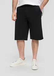 s.Oliver Bermuda-Hose Dunkelblau/Schwarz