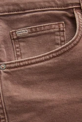 Next Regular-Fit-Jeans aus überfärbtem Denim Braun/Dunkelbraun/Khaki