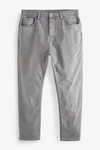 Next Regular-Fit-Jeans aus überfärbtem Denim Hellgrau/Grau/Dunkelgrau