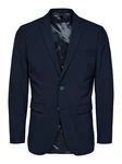 SELECTED HOMME Sakko Elon Dunkelblau/Hellblau/Blau