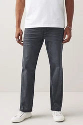 Next Straight-Jeans Essential Stretch-Jeans im Straight Fit Dunkelgrau/Grau/Dunkelblau/Blau/Hellgrau