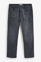 Next Straight-Jeans Essential Stretch-Jeans im Straight Fit Dunkelgrau/Grau/Dunkelblau/Blau/Hellgrau