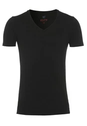 Pure T-Shirt Basic Shirt Doppelpack Schwarz