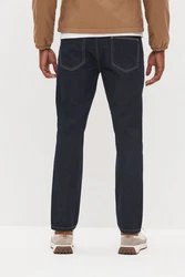 Next Slim-fit Jeans Dunkelblau/Blau