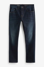 Bandeau-Bikini-Top Slim Fit Stretch-Jeans im Vintage-Look (1-St)