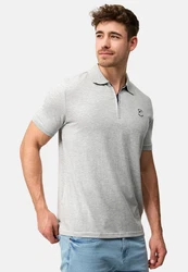 Indicode Poloshirt INYonah Grau