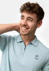 Indicode Poloshirt INYonah Blau/Hellblau/Türkis/Grün