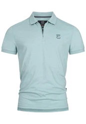 Indicode Poloshirt INYonah Blau/Hellblau/Türkis/Grün